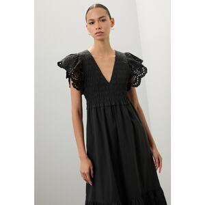 Rails Clementine Eyelet Midi Dress